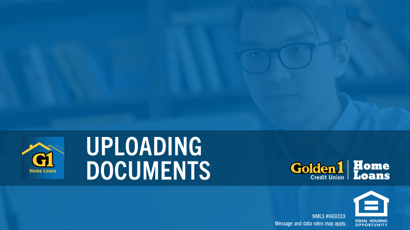 Uploading Documents Home Loans app video